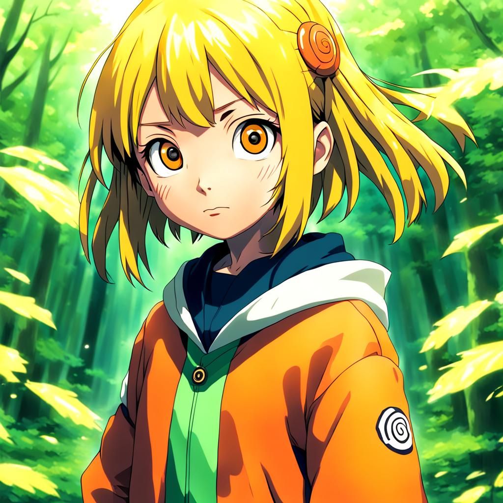 Chihiro Uzumaki Digital Portrait