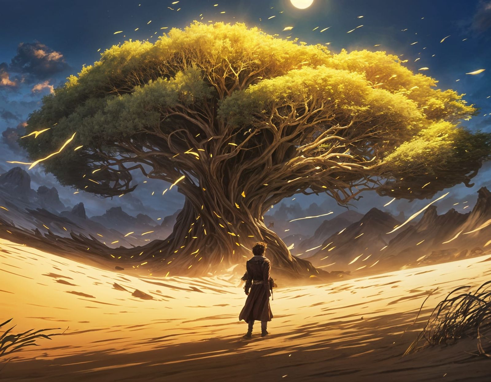 Desert Tornado: A Natural Disaster