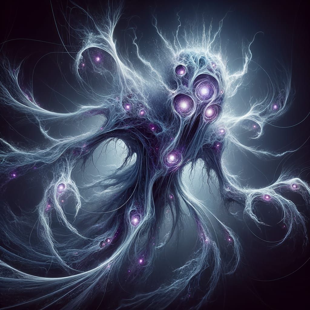 Otherworldly Etherwraith in an Epic Fantasy Style