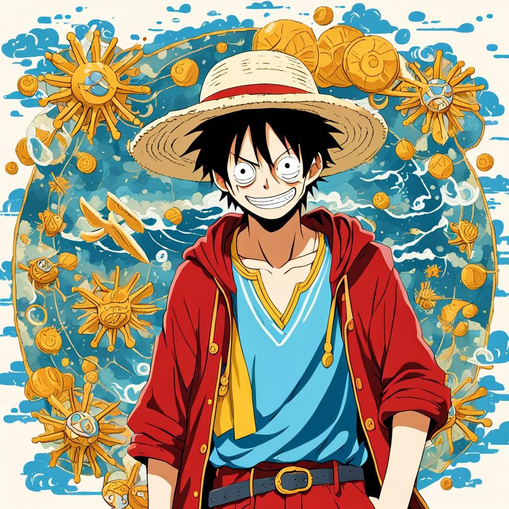 Luffy AI Generated Image