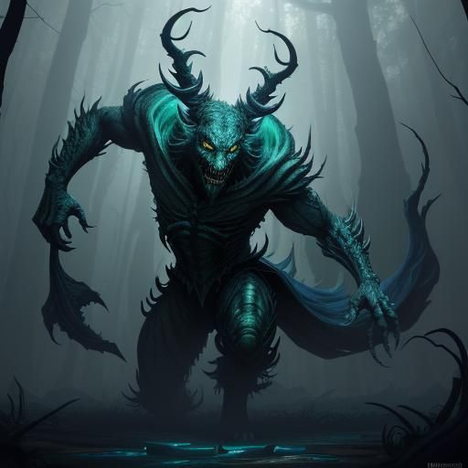 Mischief Fiend Summons Chaos in Mystical Forest