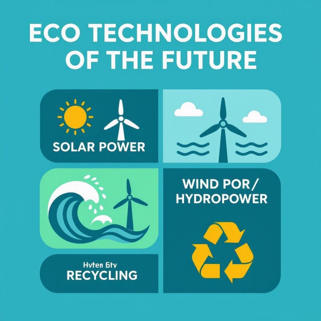 Eco Technologies of the Future Infographic