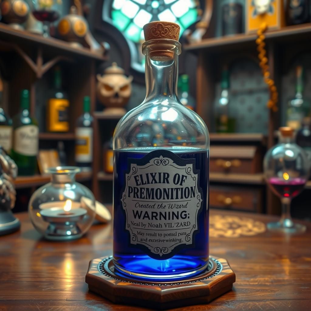 Elixir of Premonition in Gothic Apothecary