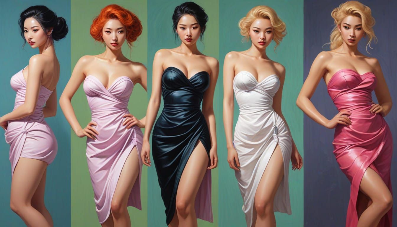 Ethereal Sauna Scene in Shitao Style