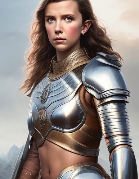 Millie Bobby Brown as Warrior girl 11