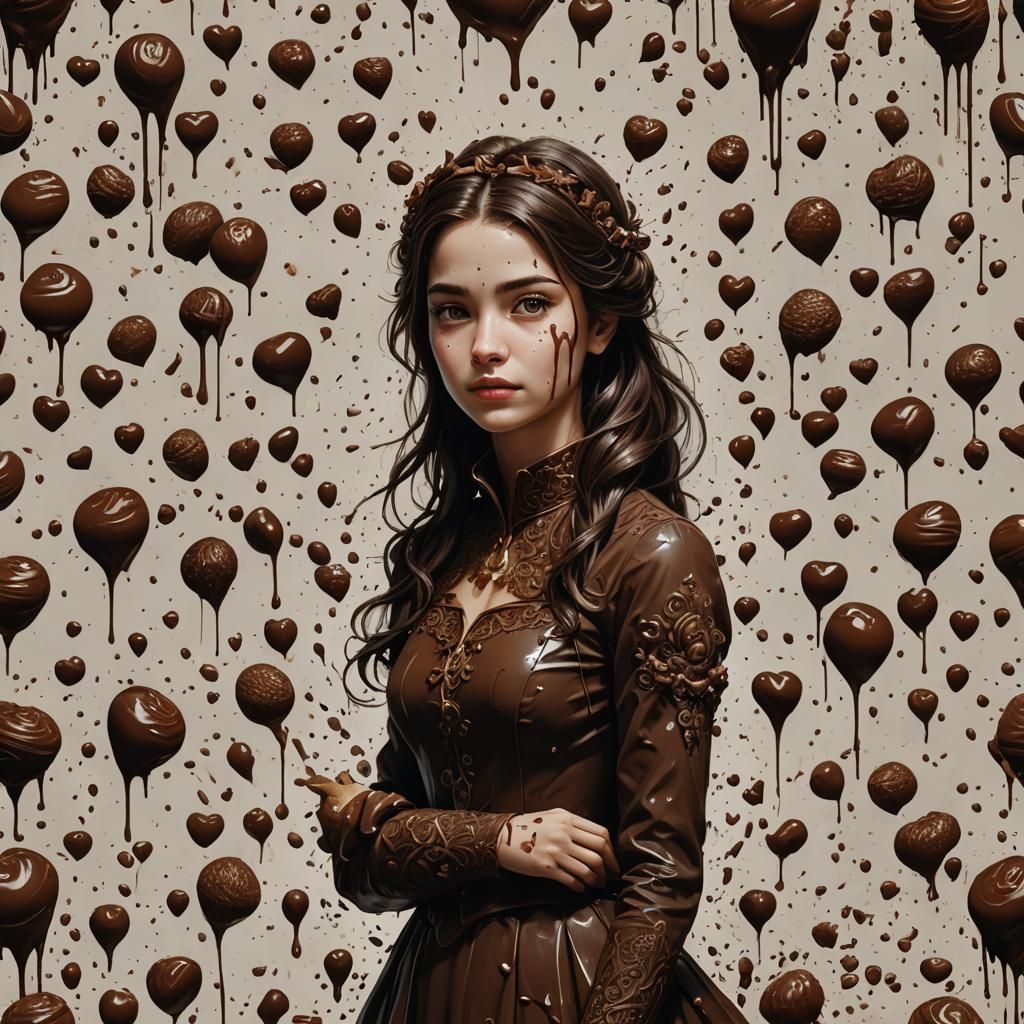 Beautiful Afghan Woman in Detailed Matte Painting