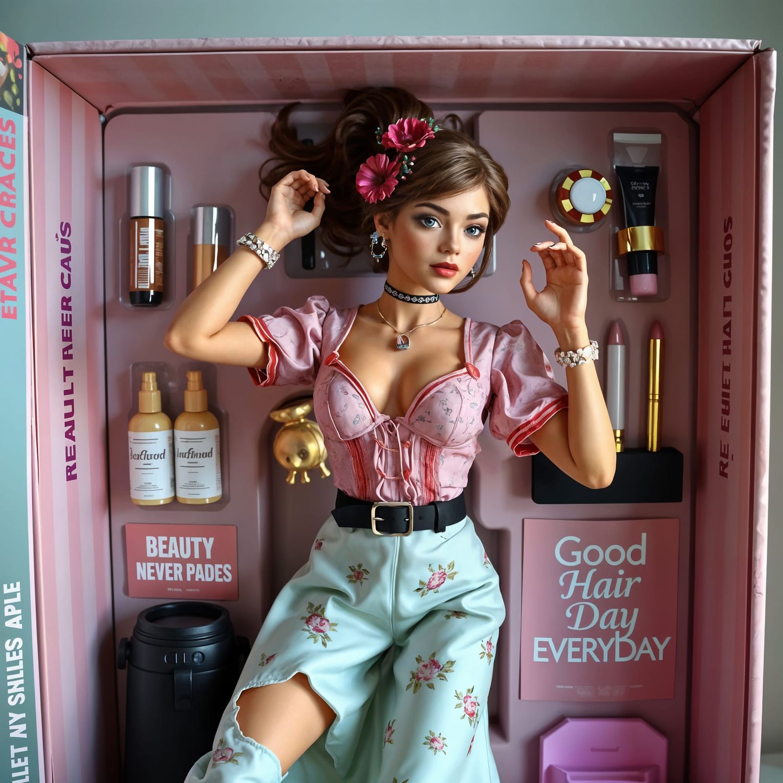 Good Hair Day Everyday | Action Figure Boxes.