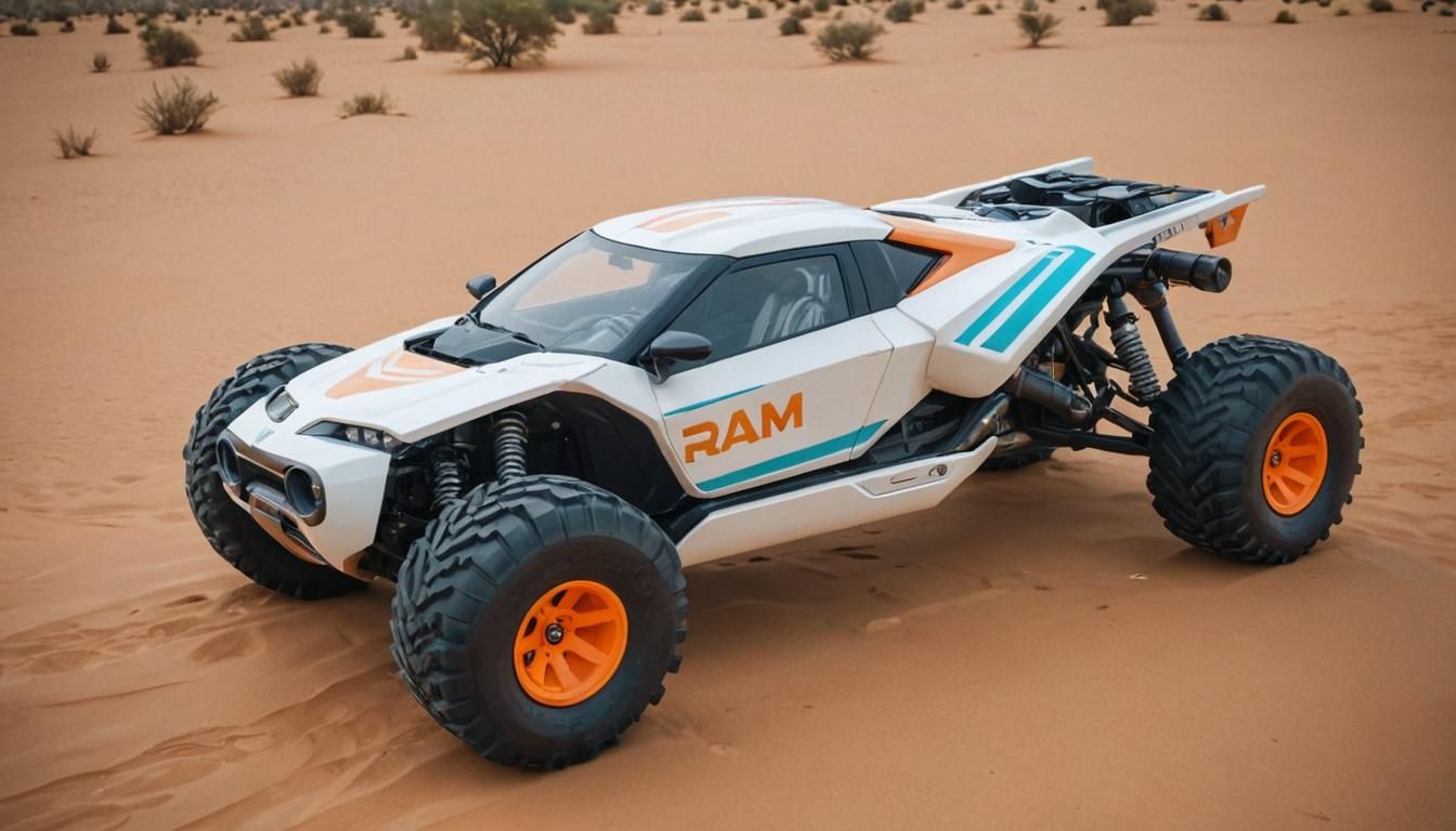 Cyberpunk Bubble Buggy with Chevron Detail