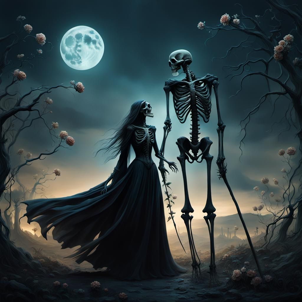 Dance of Death: Gothic Surrealism in Moonlight