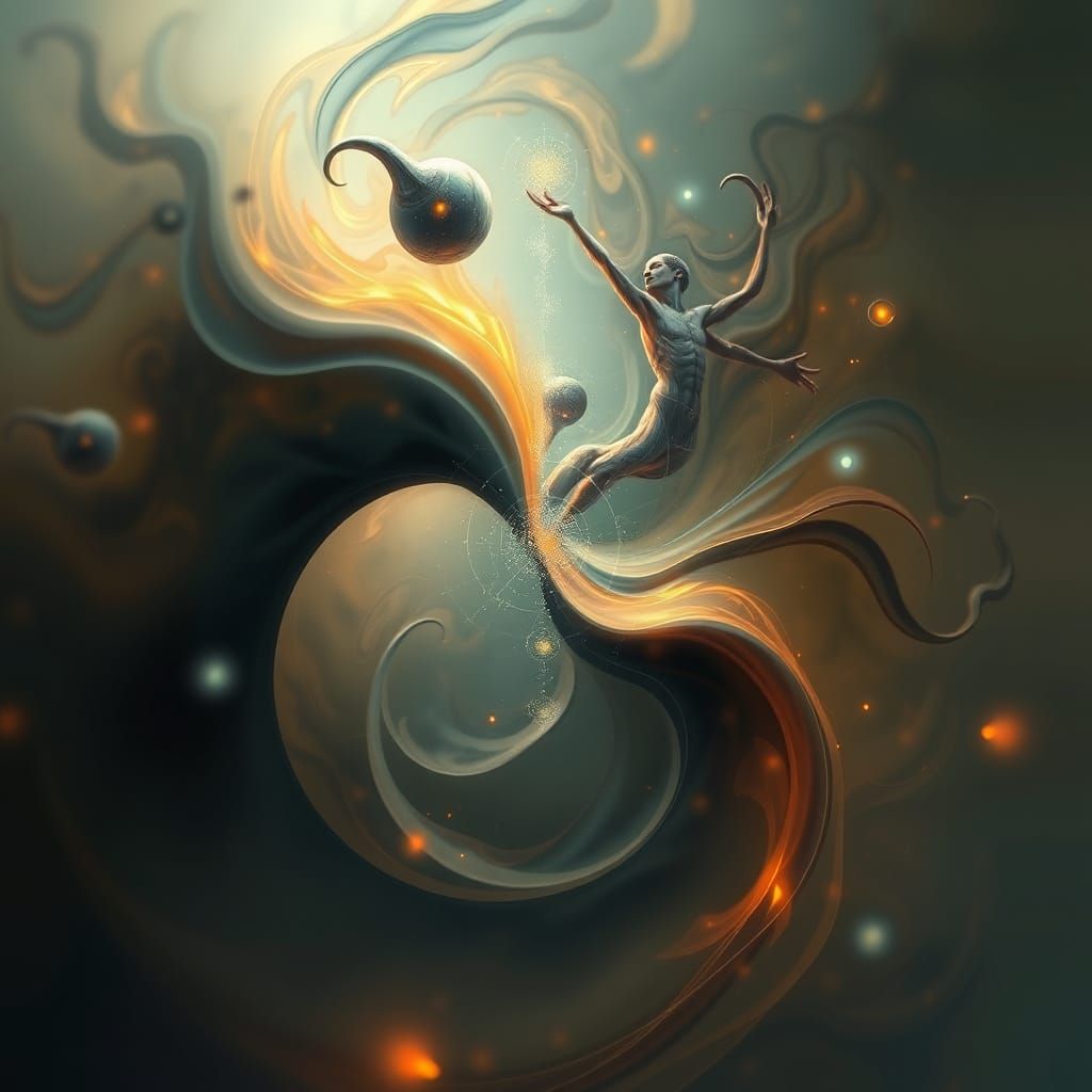 Dynamic Equilibrium in Digital Painting Style