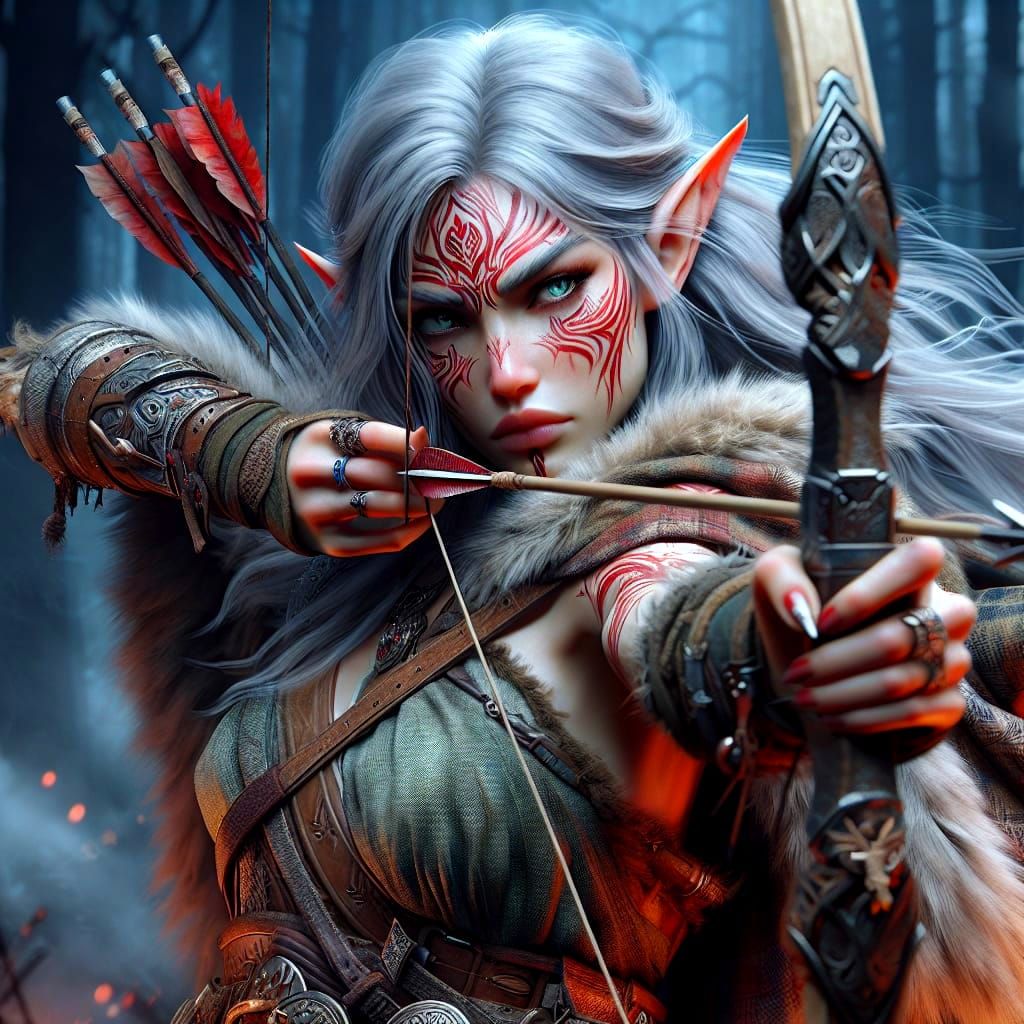 Aelirien: Don't move, or I'll shoot.