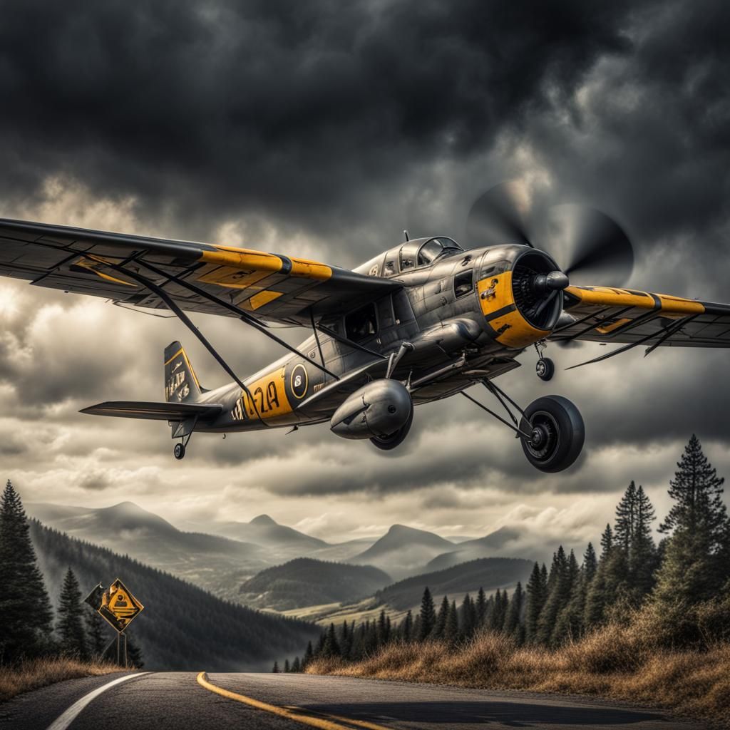 Caution Sign: Low Flying Hazards in HDR