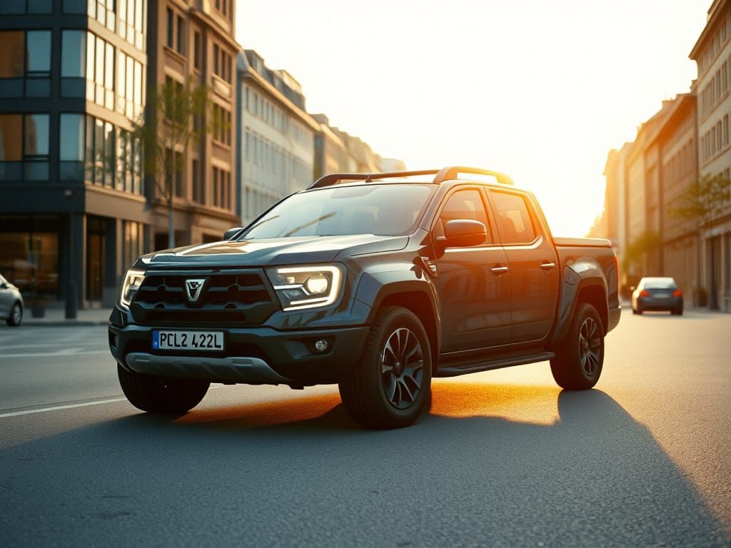 Steampunk Dacia F150 Concept in Dusseldorf