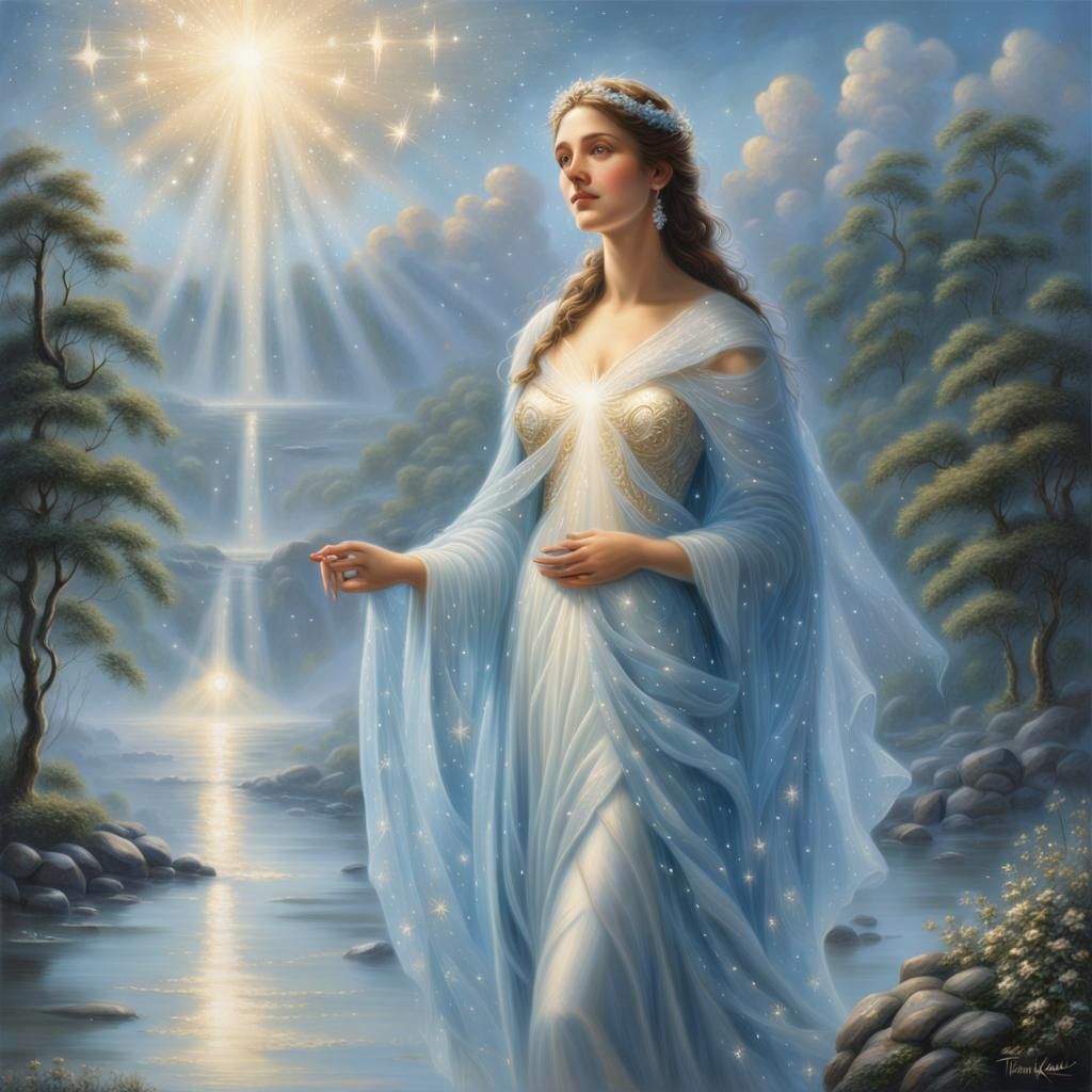 Argentum, the Silver Lady. Guardian of the Southern lands