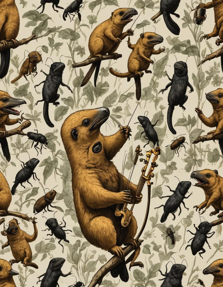 Silky Anteater Theremin Concerto wallpaper