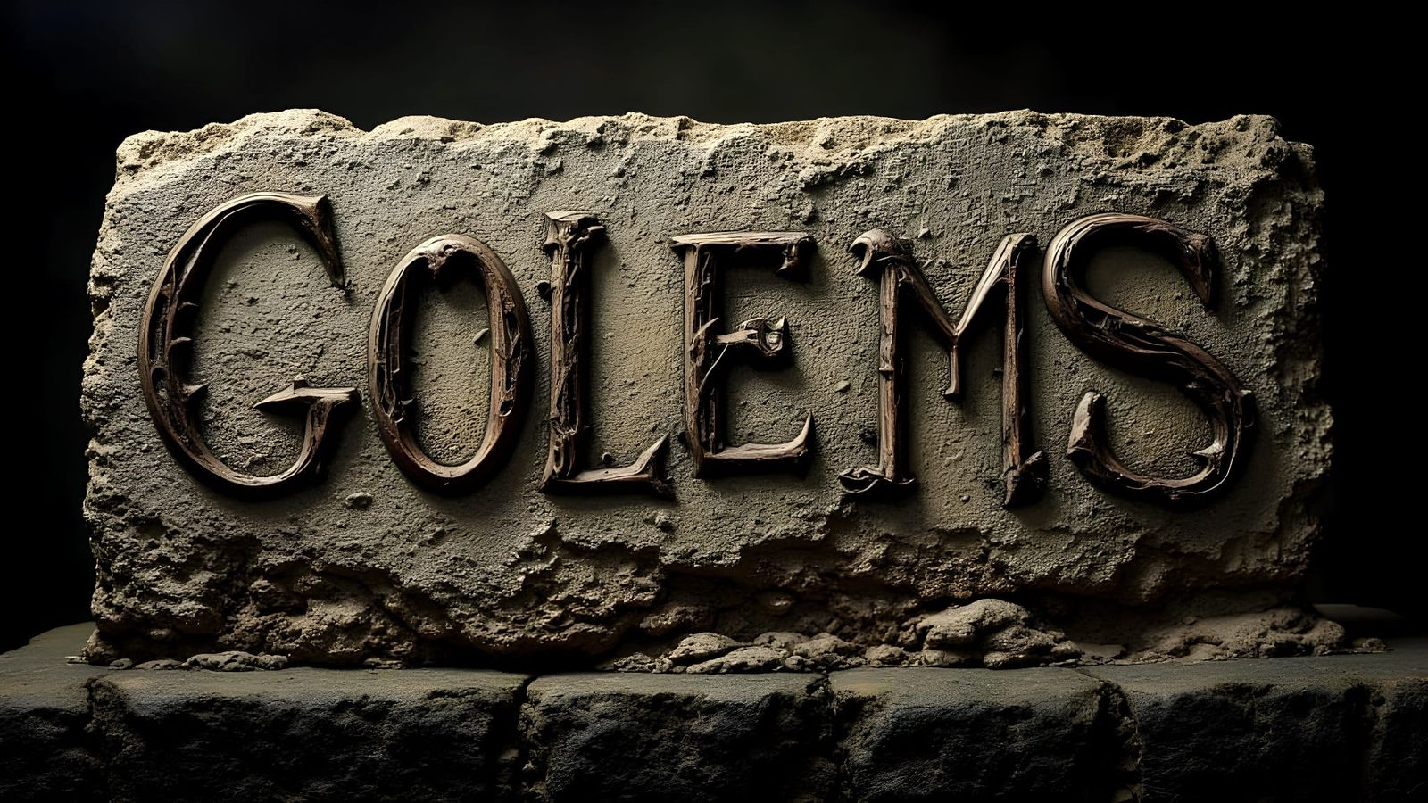Ancient Votive Style Letters: GOLEMS
