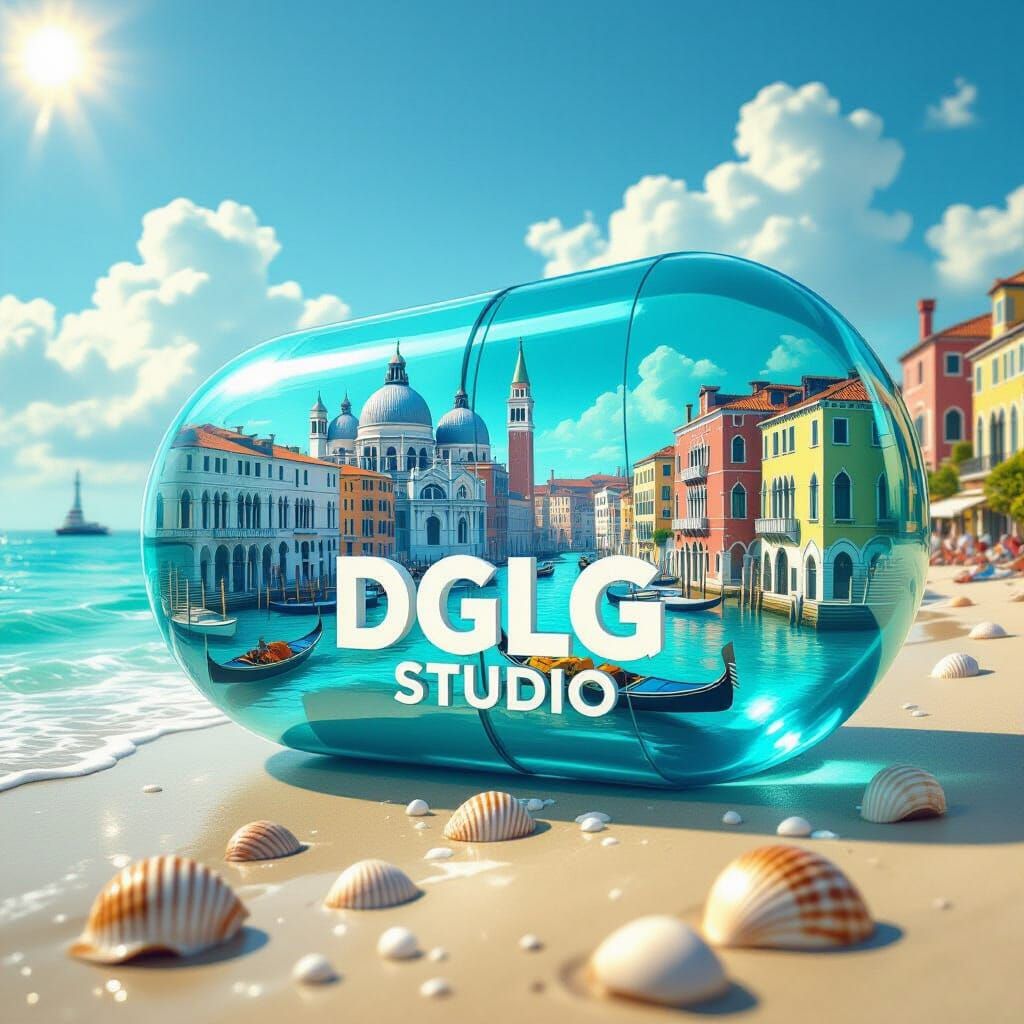 DGLG Studio in Capsule Pill: Venice Beach Scene