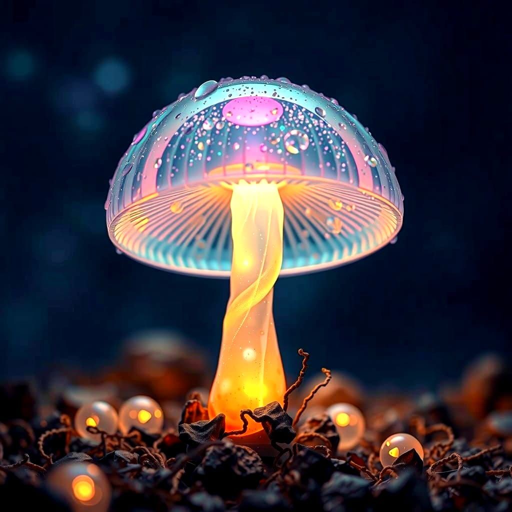 Glass Mushroom