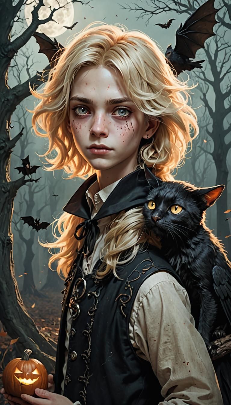 Cursed Boy Transformed by Love: A Fairy Tale