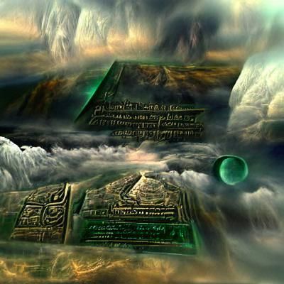 Epic Hermeticism Concepts as Digital Matte Painting