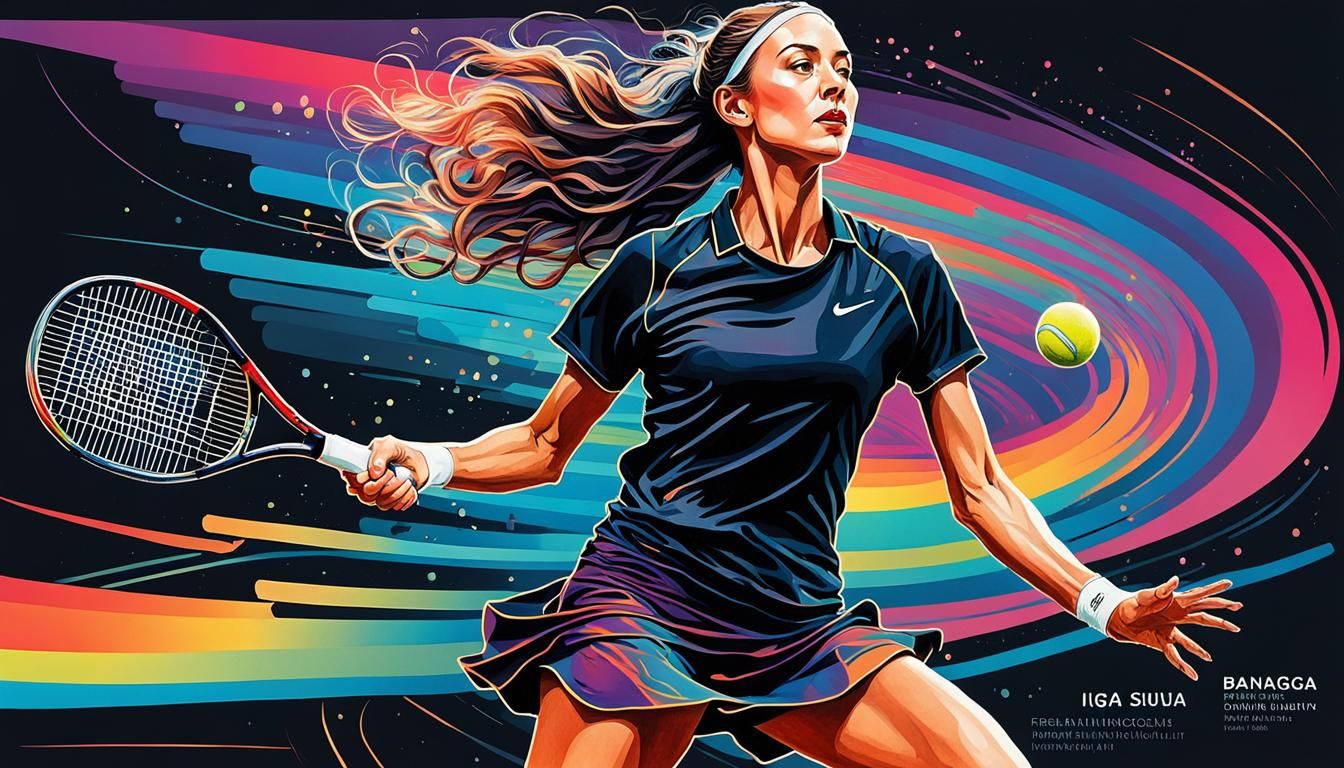 Tennis in Action- Iga Świątek