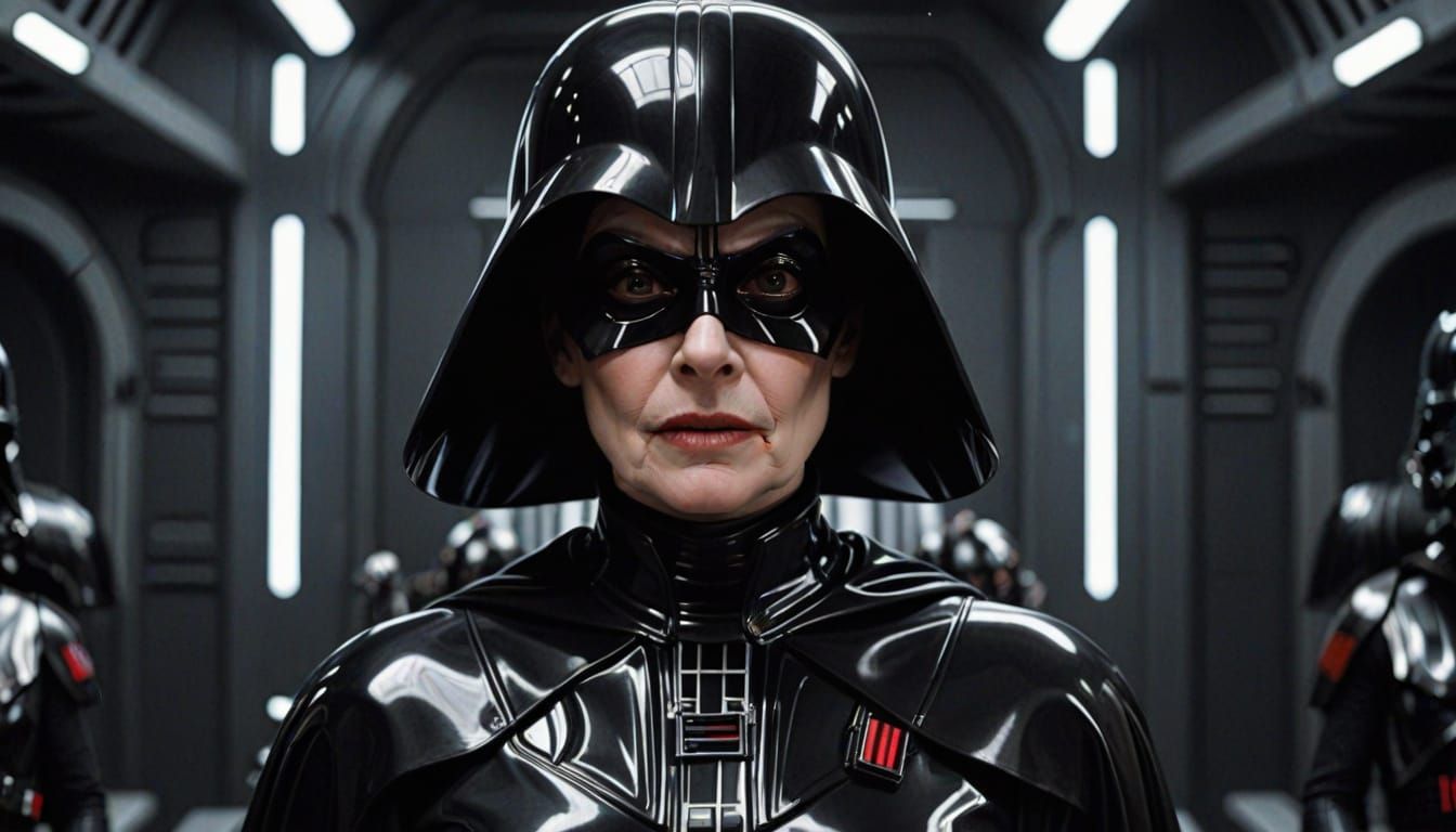 Galactic Empress in Cyberpunk Latex Armor