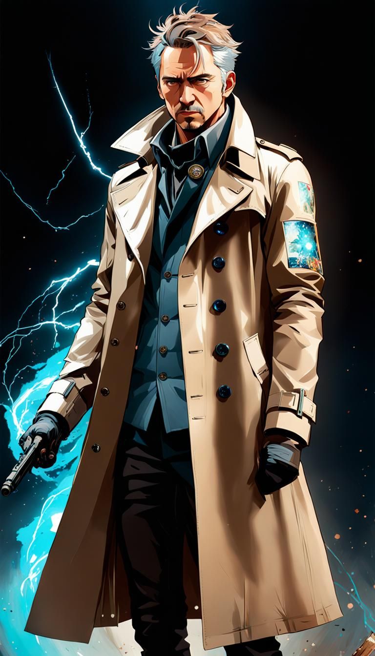 Cosmic Rick Ashley in Anime Realism Style