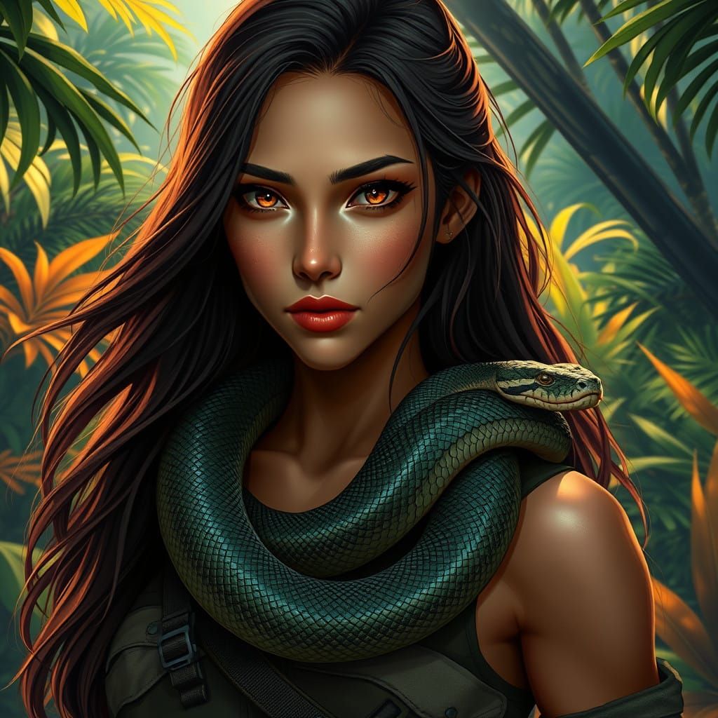 Lost in the Forest With My Pet Snake