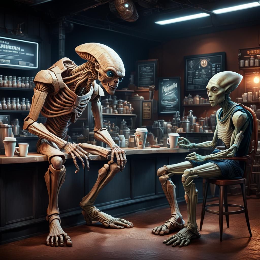 Alien Coffee Shop #2