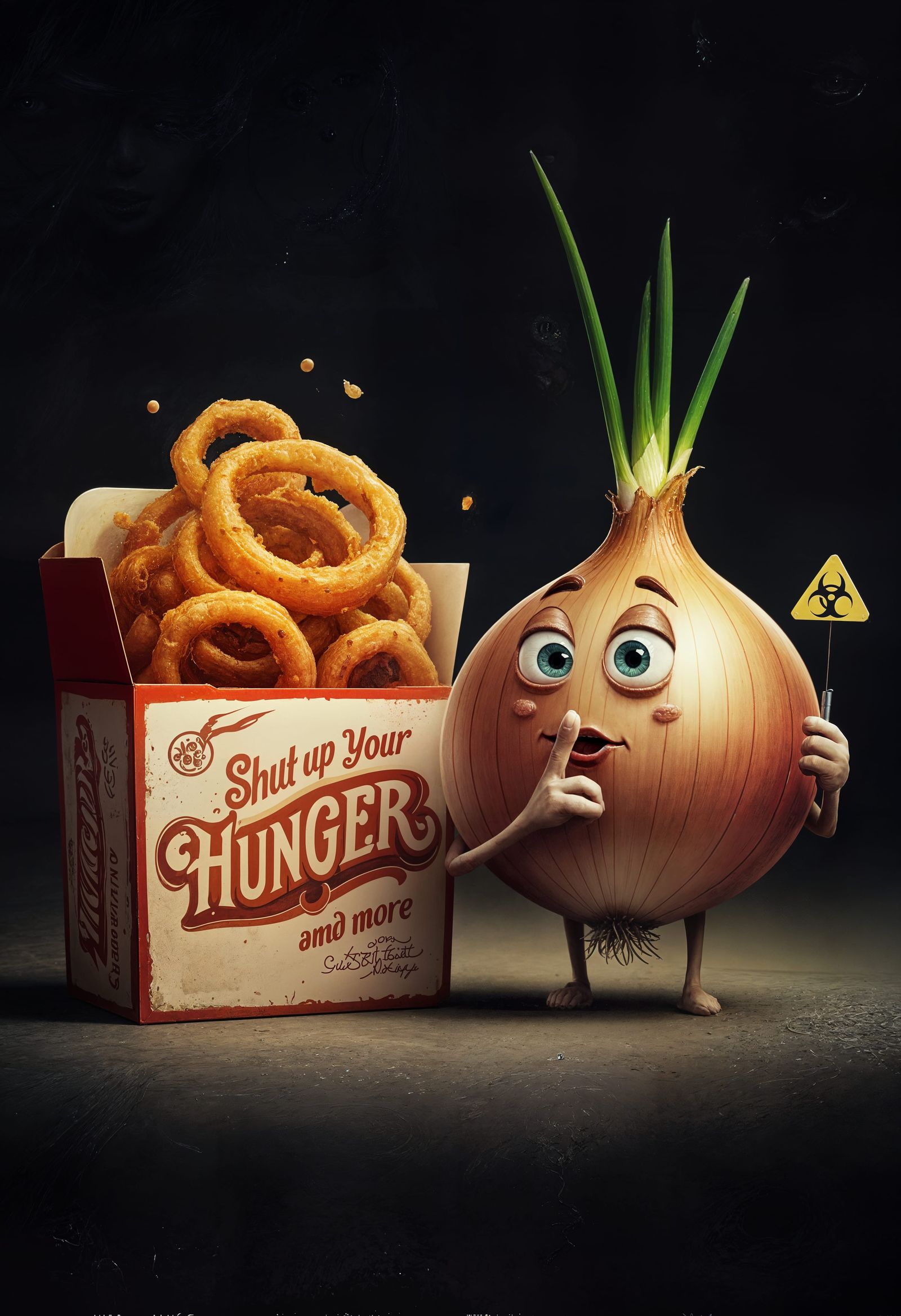 Onion rings: Danger of bad breath