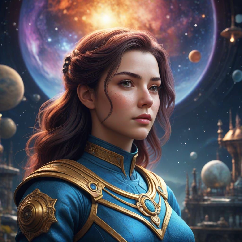 National Woman Astronomers Day Concept Art