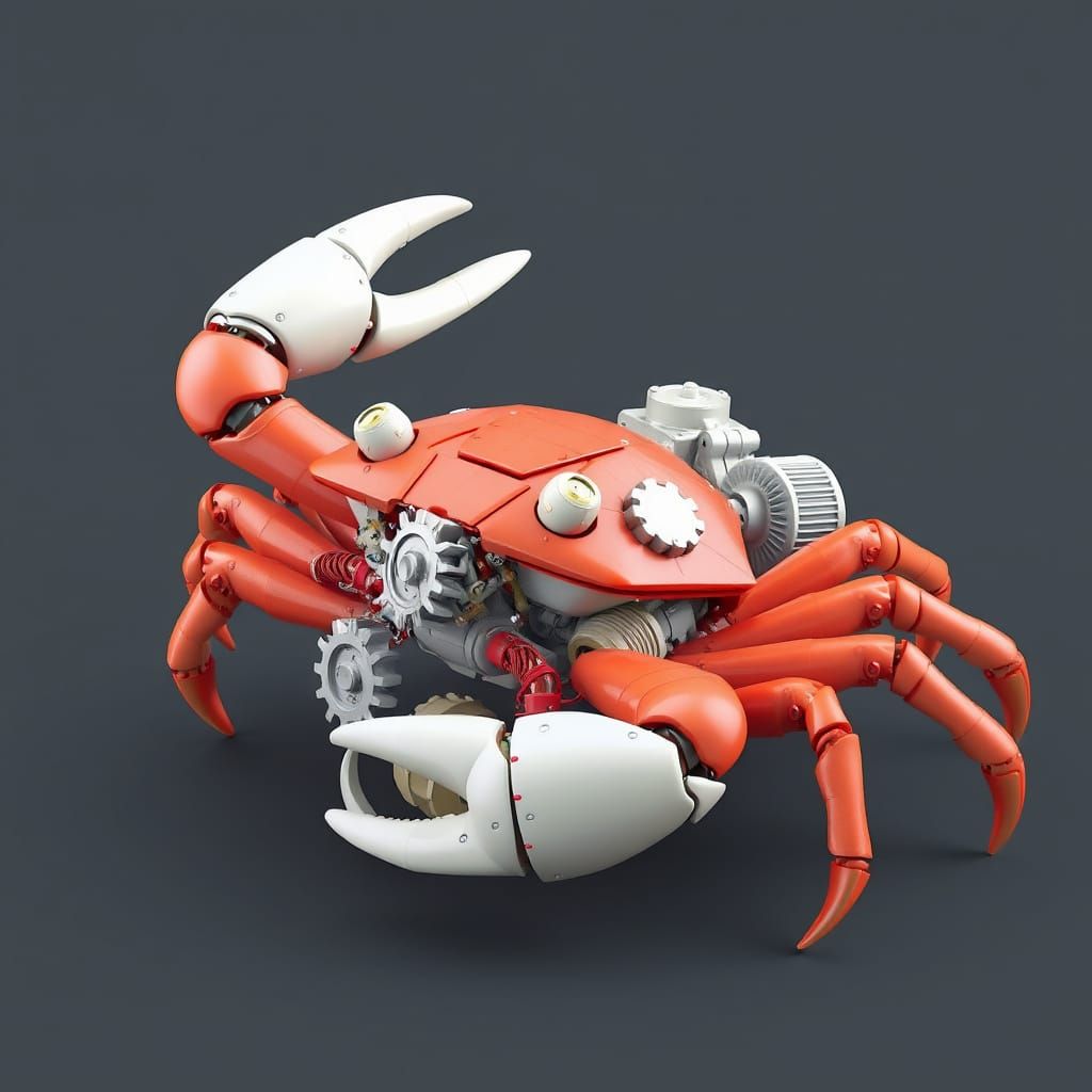 Cybernetic Crab Robot