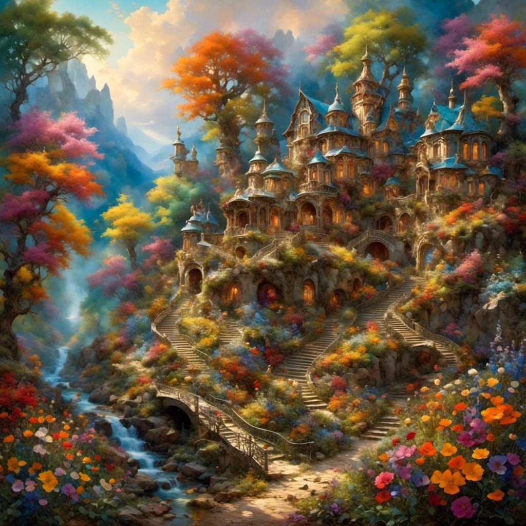 Vibrant and Detailed Digital Masterpiece