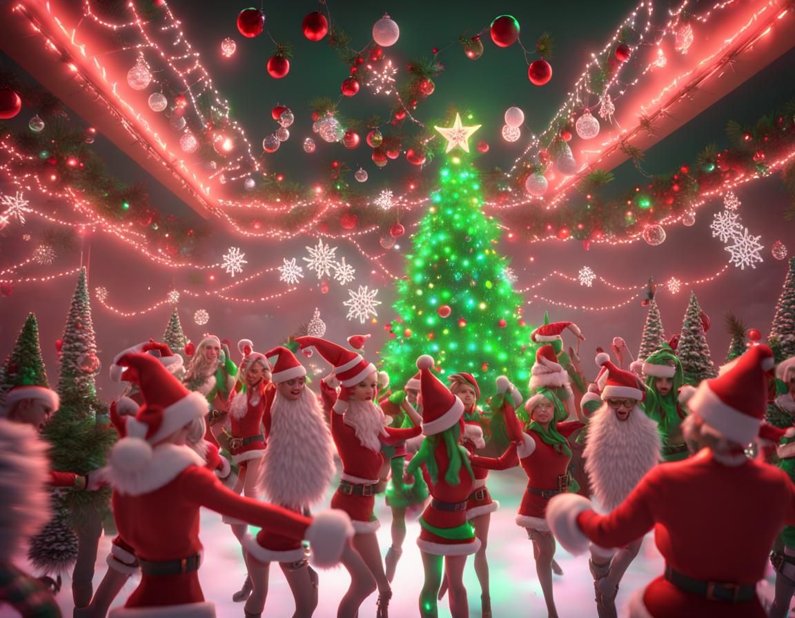 Christmas Elf Dance Party