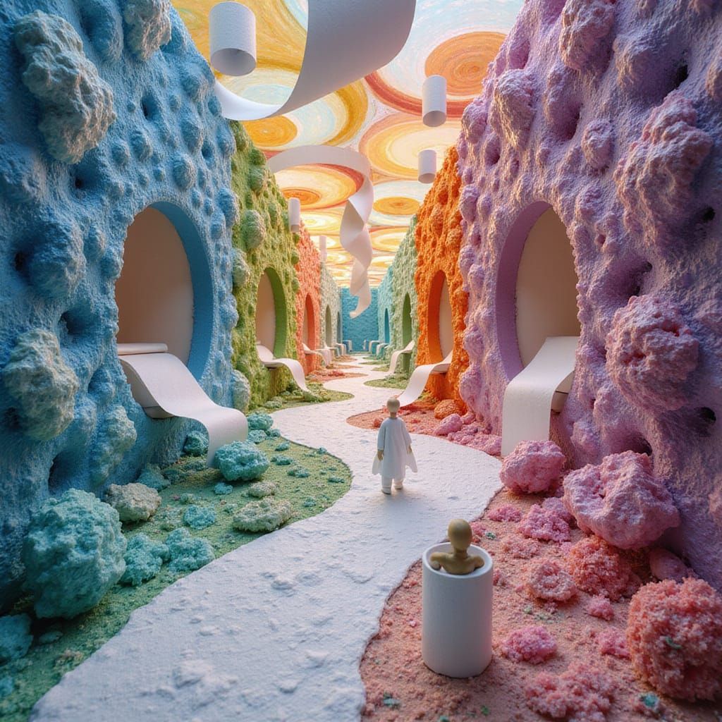 Multiverse Convergence Through Toilet Paper Portals in Vibra...