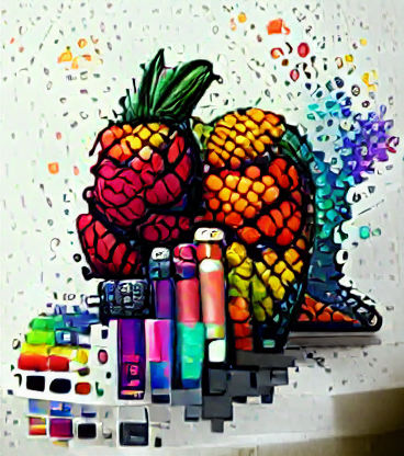 Abstract Color Explosion