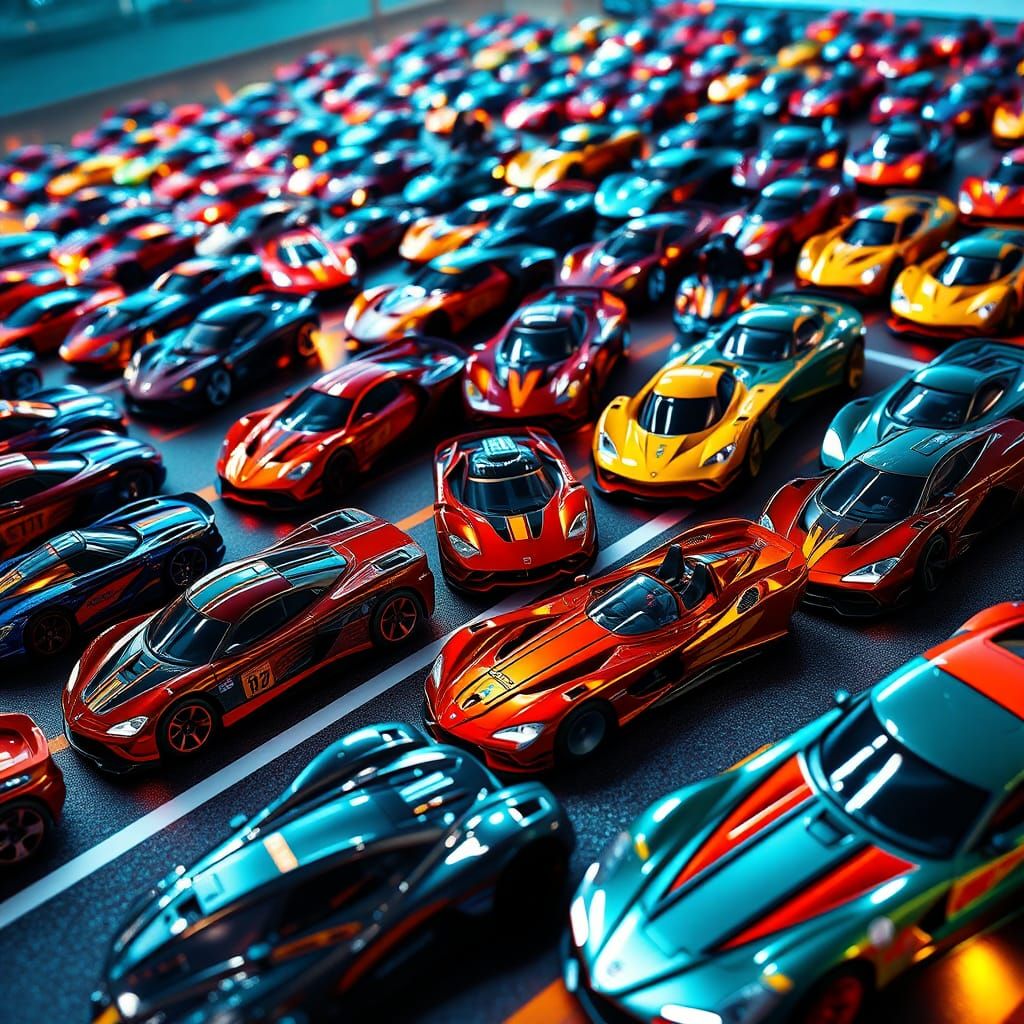 High-Speed Hot Wheels Supercar Collection
