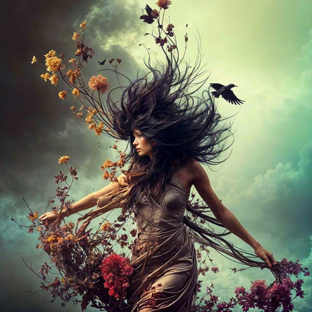 Disturbing Spirit of Wind and Flowers