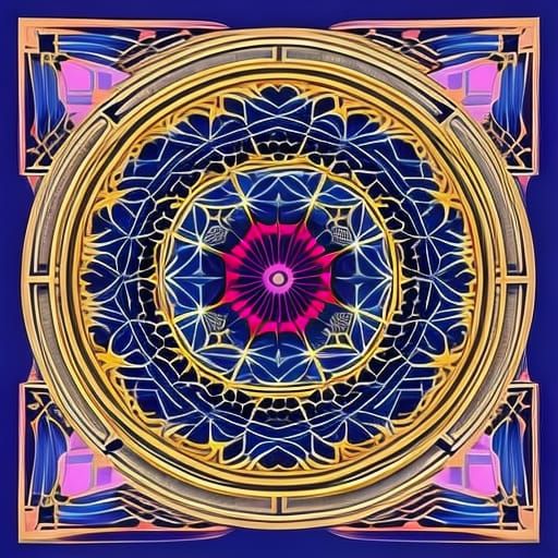 Fractal Logic in Pop Art Style