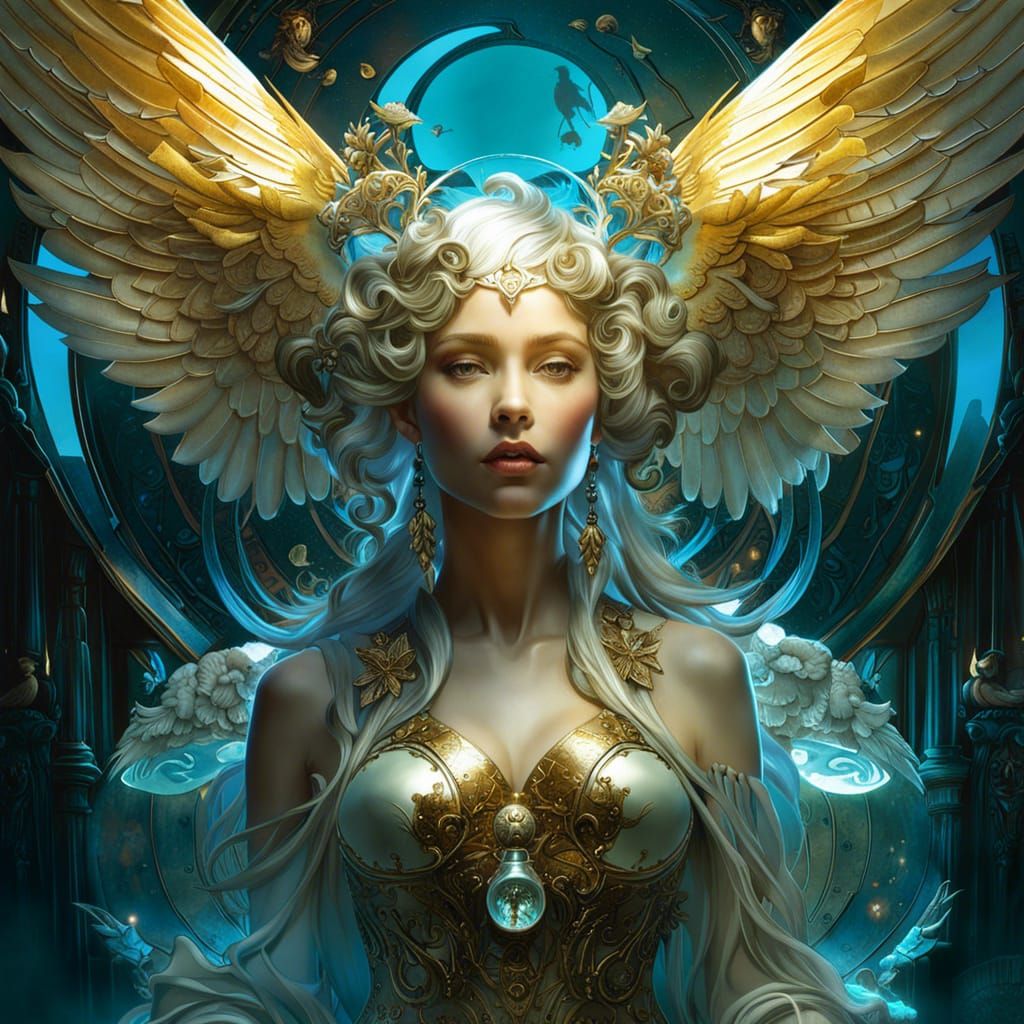 Angel of the challis