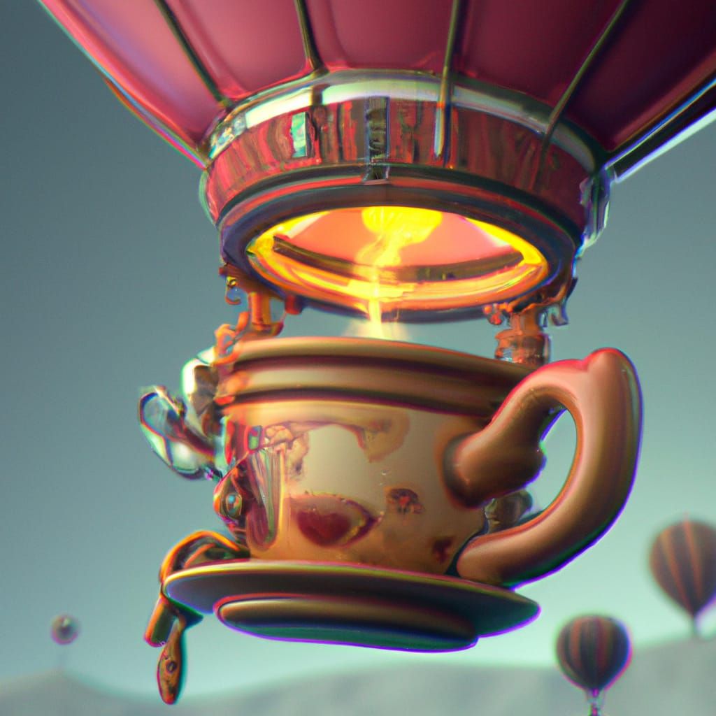 Hot Teacup-balloon