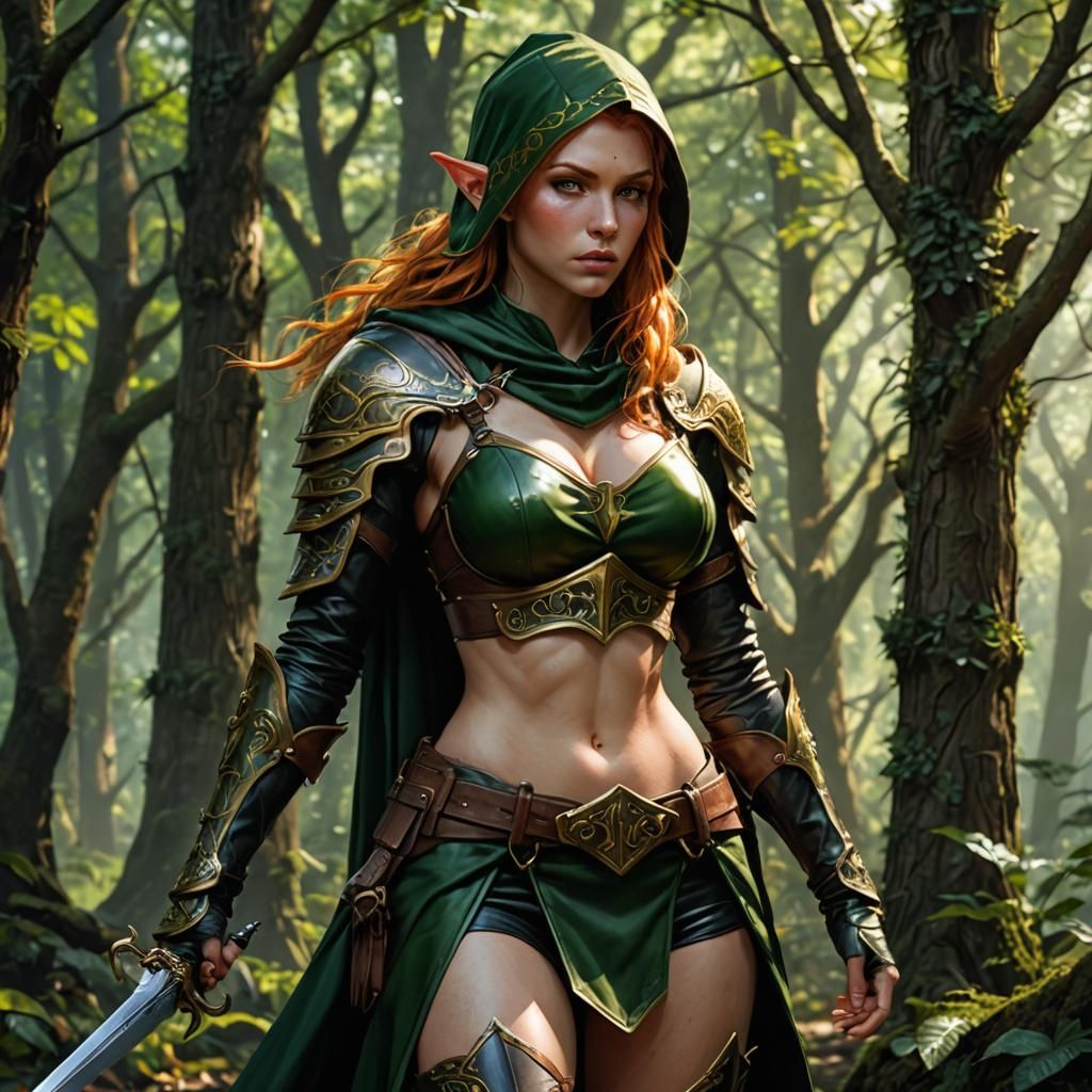 Female elf ranger