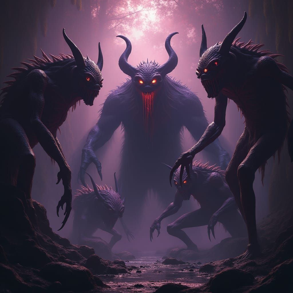 Lovecraftian Monsters Emerge in Mystical Art Nouveau Realm