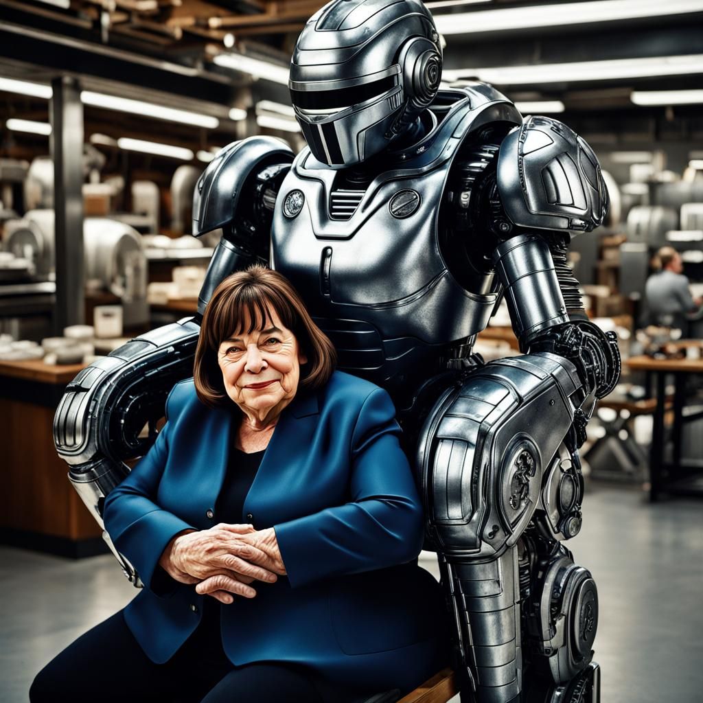 Ina Garten and Robocop: A Cinematic Portrait
