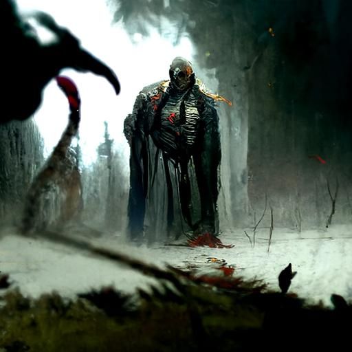 Sinister Turkey Digital Painting