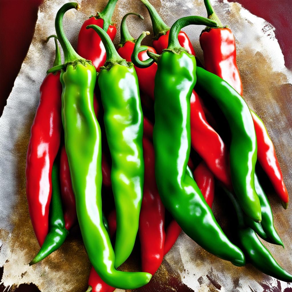 New Mexico Red and Green Chile Peppers