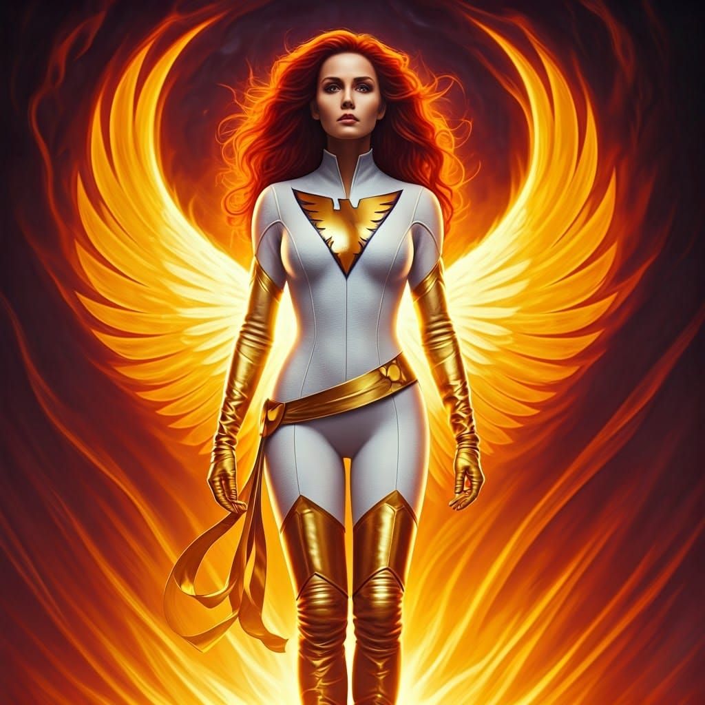 Jean Grey the Phoenix portrayed by Famke Janssen