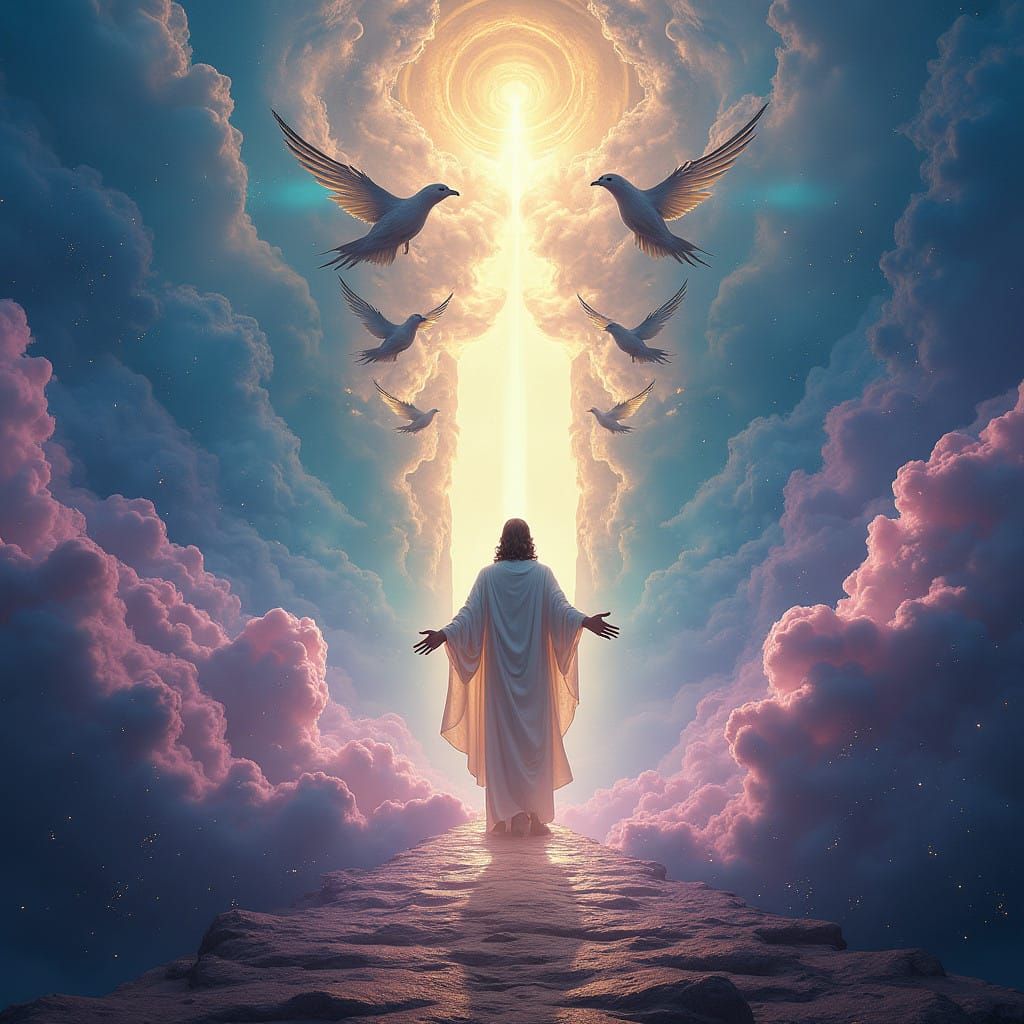 Celestial Gates of Faithfulness in Divine Splendor