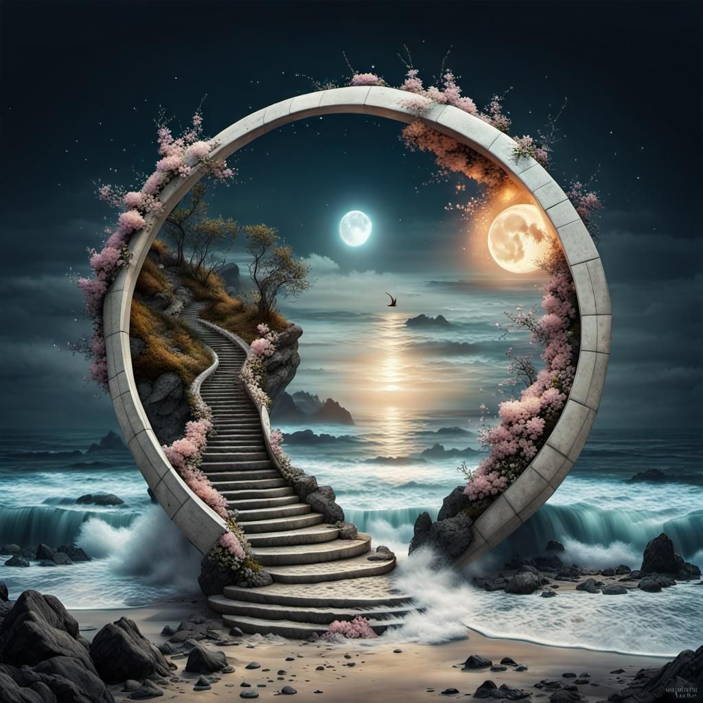 Stairway to the Moon