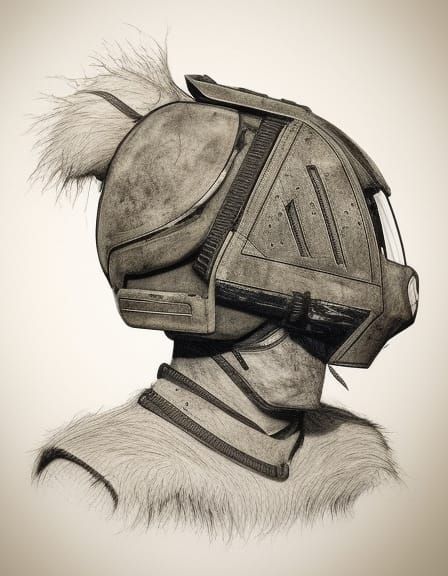 "Rust & Resilience: Post-Apocalyptic Helmet Concept Art Series". Vault08.